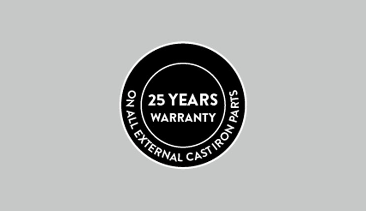 25 year warranty