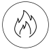 Flame symbol